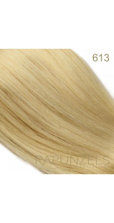 1 Gram 16" Pre Bonded Nail Tip Colour #613 Bleach Blonde (25 Strands)
